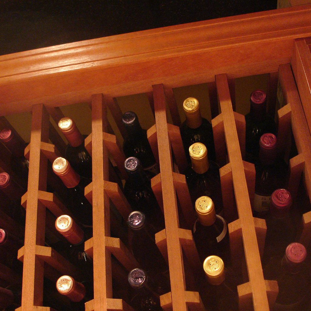 Vigilant Inc wine rack corners