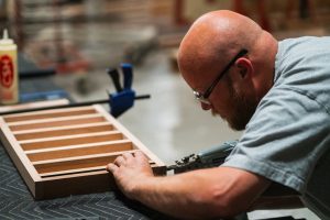 A Vigilant master craftsman brings a custom piece to life.