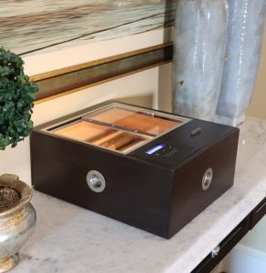 desktop humidor, drawer humidor, small humidor